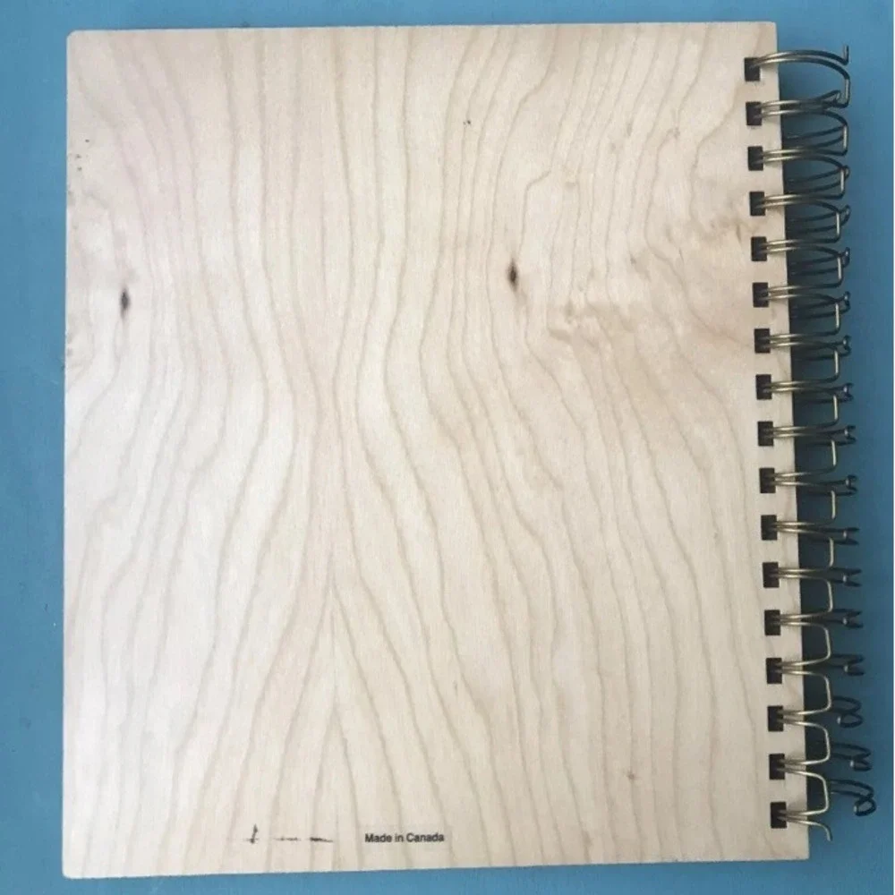 Journal By Times To Remember Laser Engraved Wood With Picture Storage, Journal‎